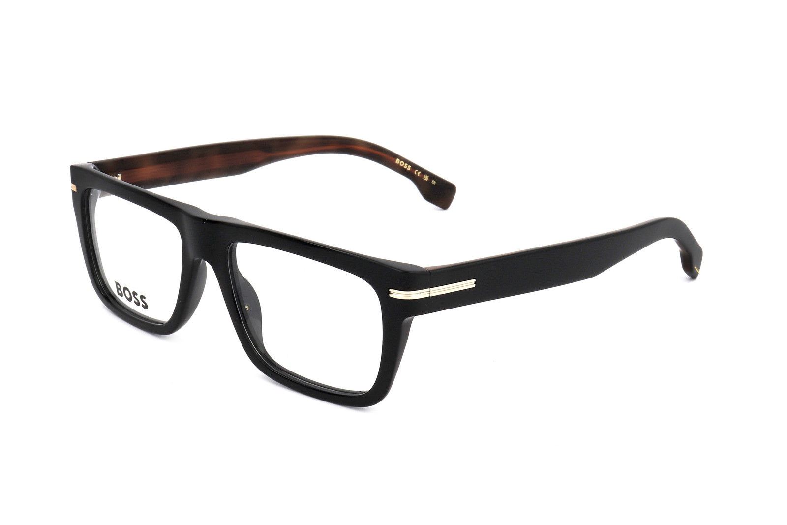 Hugo Boss Mens 53mm Black Havana Opticals BOSS1503-WR7-53 9790₽