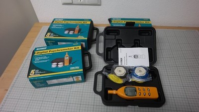 NEU /NEW Extech Instrumente Digital Psychrometer Kit 5 Funktionen Modell RH30