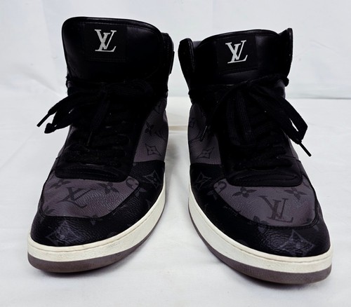 Louis Vuitton Reverse Monogram Eclipse Rivoli Sneakers High Top Herren Größe 10 - Bild 2 von 12