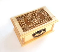 Welsh Dragon Decorative Wooden Box Free Engraved Personalization