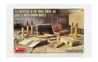 Miniart 35381 1/35 7.5 Cm Pzgr. & Gr. Patr. Kw.K. 40 Geschosse Munitionsboxen
