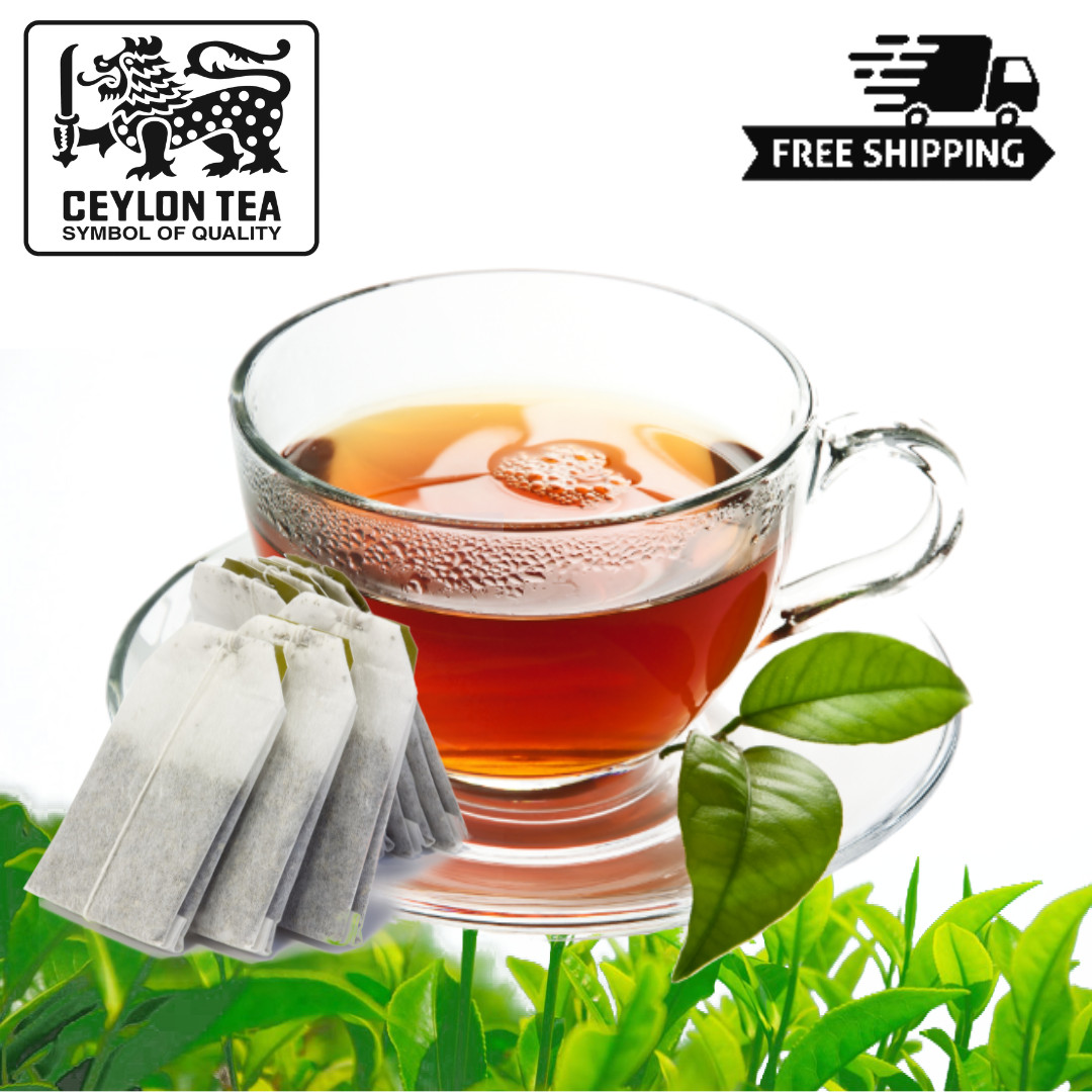 Té negro puro de Ceilán | Bebida saludable de primera calidad de Sri Lanka...