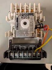 Asco 91742071C Lighting Contactor w/ HS 429448-002 Control Module 