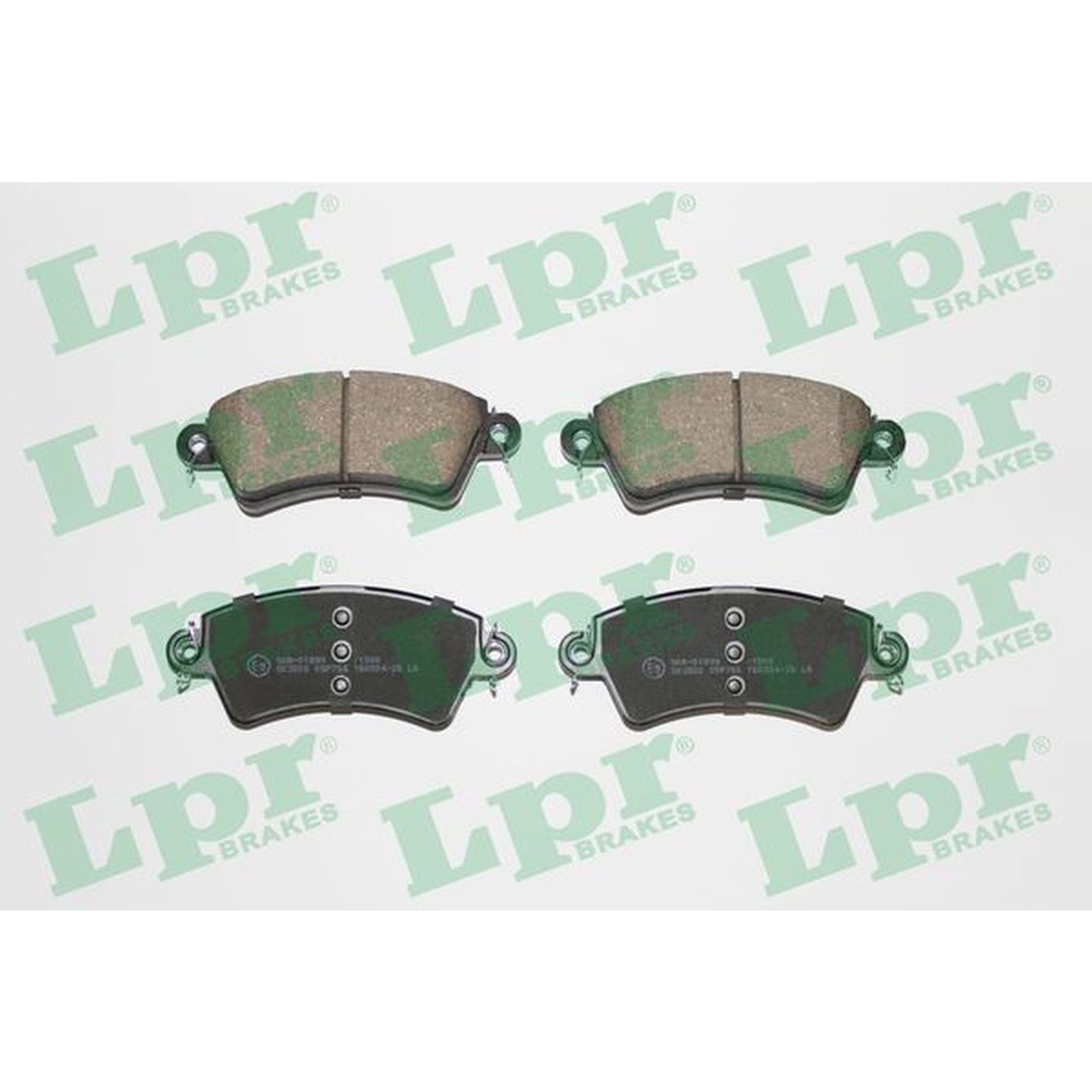 1x ORIGINAL® Lpr Bremsbelagsatz, Scheibenbremse Vorne für Citroën XSARA XSARA