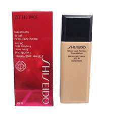 Shiseido Sheer  Perfect Foundation SPF18 D30 VERY RICH BROWN