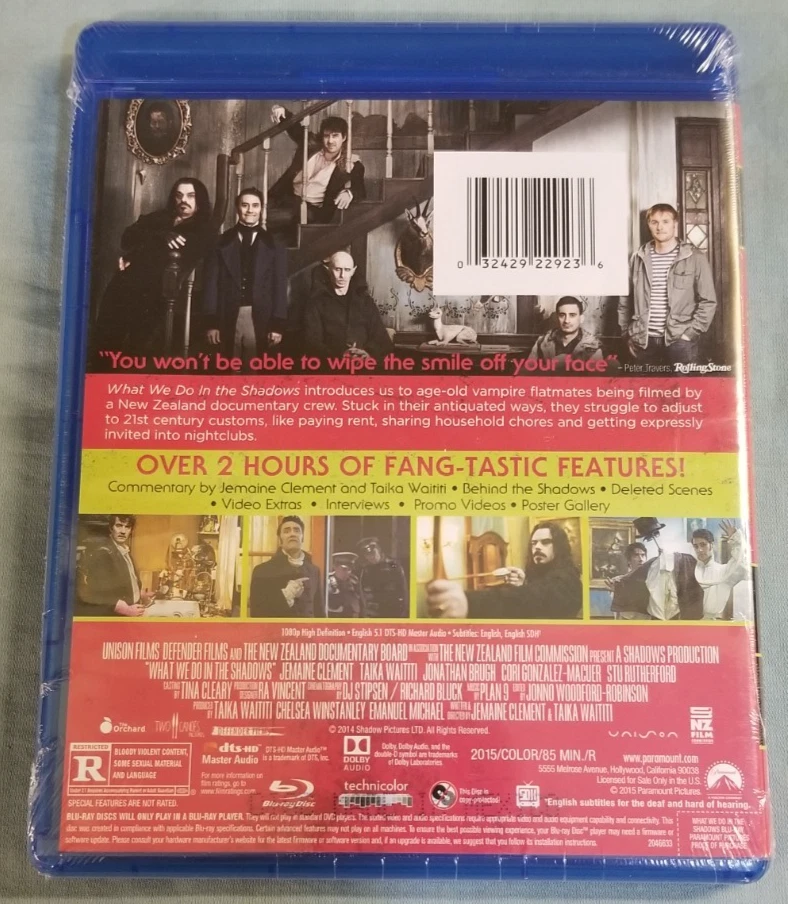 What We Do in the Shadows (2014) ~ Brand New Sealed Blu-ray - Image 2 of 3