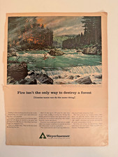 Vintage Advertising – 1965 – Look Magazine – Weyerhaeuser – 13.25” x 10.25”