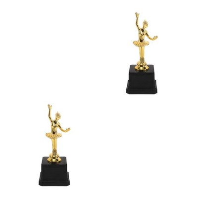 2 Count Trophäen-brettspiel Mini-tanztrophäen Tanz-Freude-Trophäe Für Mädchen