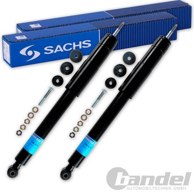 2x SACHS STOSSDÄMPFER HINTEN passend für MERCEDES 190 W201 W124 E-KLASSE CABRIO