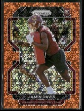!!!    JAMIN DAVIS   PRIZM  DISCO  REFRACTOR  ROOKIE  FOOTBALL CARD $$