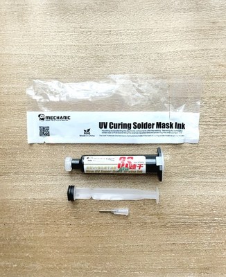 Mechanic New Fast Drying UV Solder Mask Ink Fast Curing SU3 10cc Pcb Bga - White