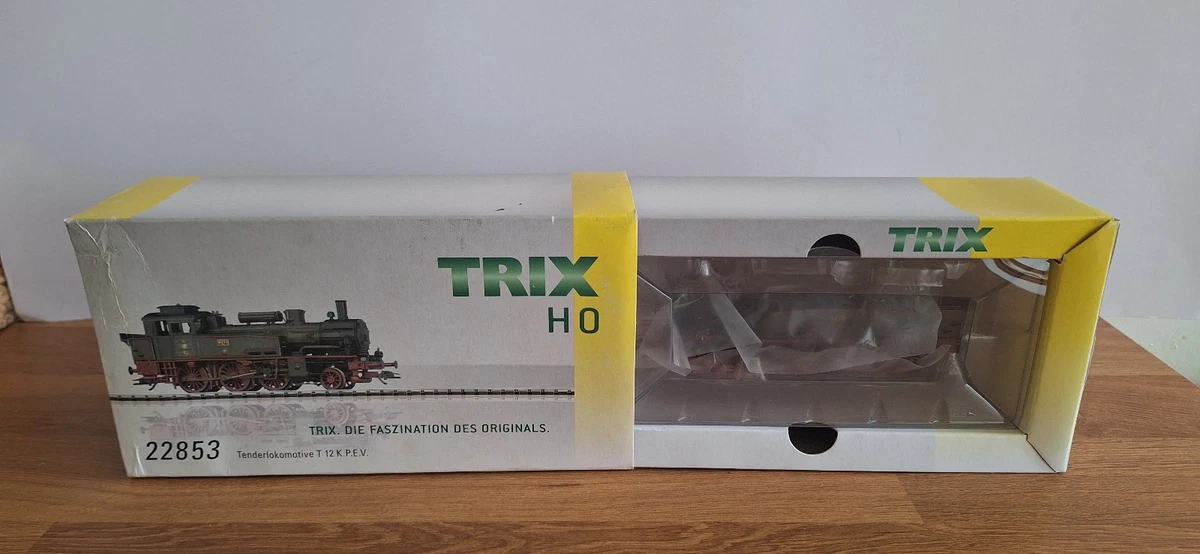 Locomotive Trix HO REF 25491 - Noire - Éclairage Et Son - NEUVE