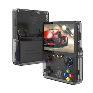 X6 Plus Console de jeu vidéo rétro 4.0Inch IPS Capteur portatif d'écran Game4229