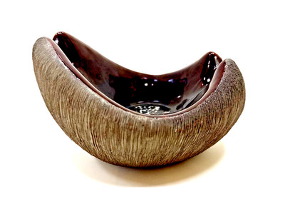 Marcello Fantoni For Raymor Italy Pottery Ashtray Signed