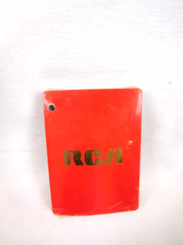 NOS - Sealed Deck - RCA Playing Cards – Complete With Metal Carrying Ring
