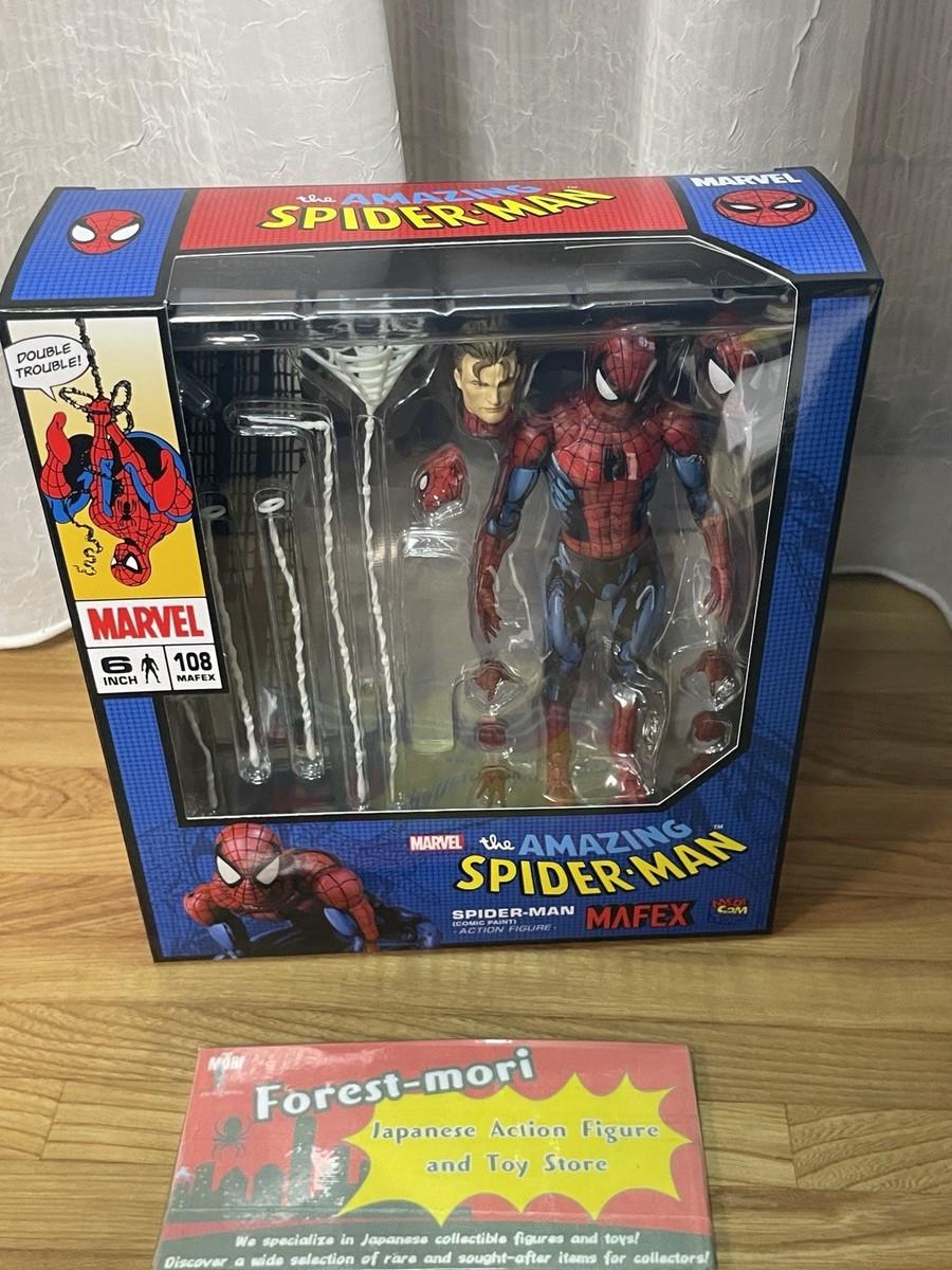 Medicom Toy MAFEX No.108 SPIDER-MAN Comic Paint Version Action