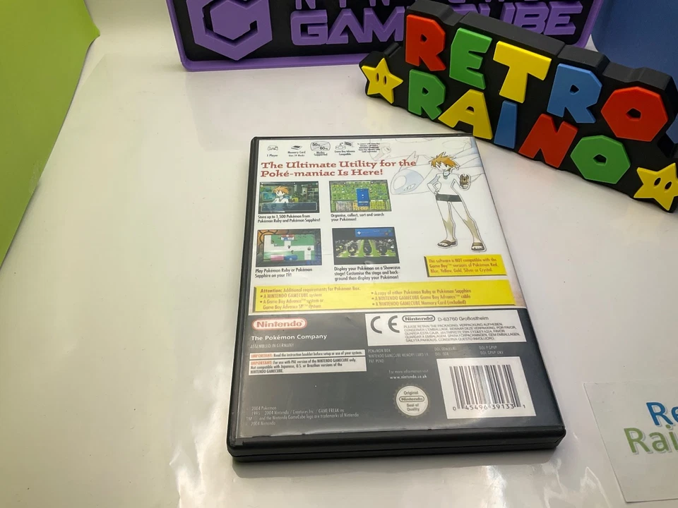 Nintendo GameCube POKÉMON BOX Ruby & Sapphire OVP #af - PAL - Bild 3 von 4