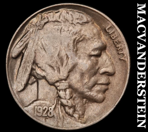 1928-S Buffalo Nickel-Extra Fine Scarce Better Date No Reserve #i6577