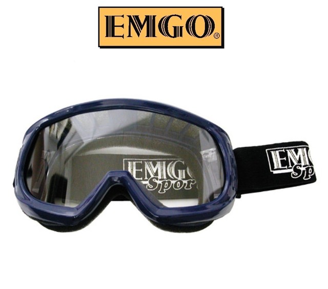 Emgo Youth Kids Goggles Motocross Dirtbike Girls Boys PURPLE 4 Wheeler