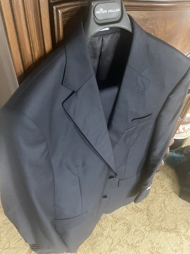 Peter Millar “FLYNN” Navy Blue Two Button Suit Size 42 R MSRP $898 - Picture 16 of 21