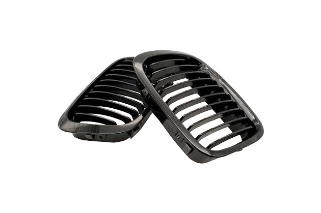 Grille calandre BMW E46 robuste pour remplacer vos haricots cassés référence 51138208490 - 2