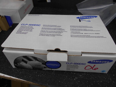 SAMSUNG CLP-500D5C CYAN TONER PRINTER CARTRIDGE