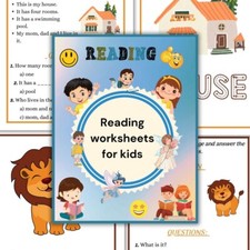 Reading Worksheets for Kids   Fun  Easy Comprehension Practice