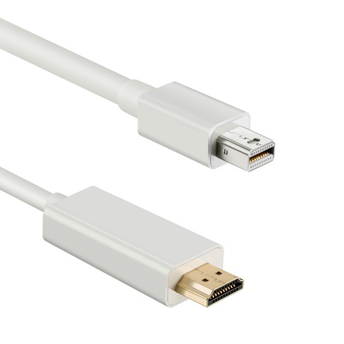 6 FT Thunderbolt Mini Display Port To HDMI Cable For Apple iMAC Macbook Air Pro - Picture 3 of 3