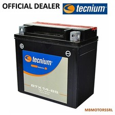 BATTERIA TECNIUM BTX14BS SUZUKI DR Big 800 1991-1997 12V12AH 12V12AH CBTX14BS