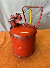 Vintage JUSTRITE Underwriters Laboratories No. C859923 Safety Gas Can