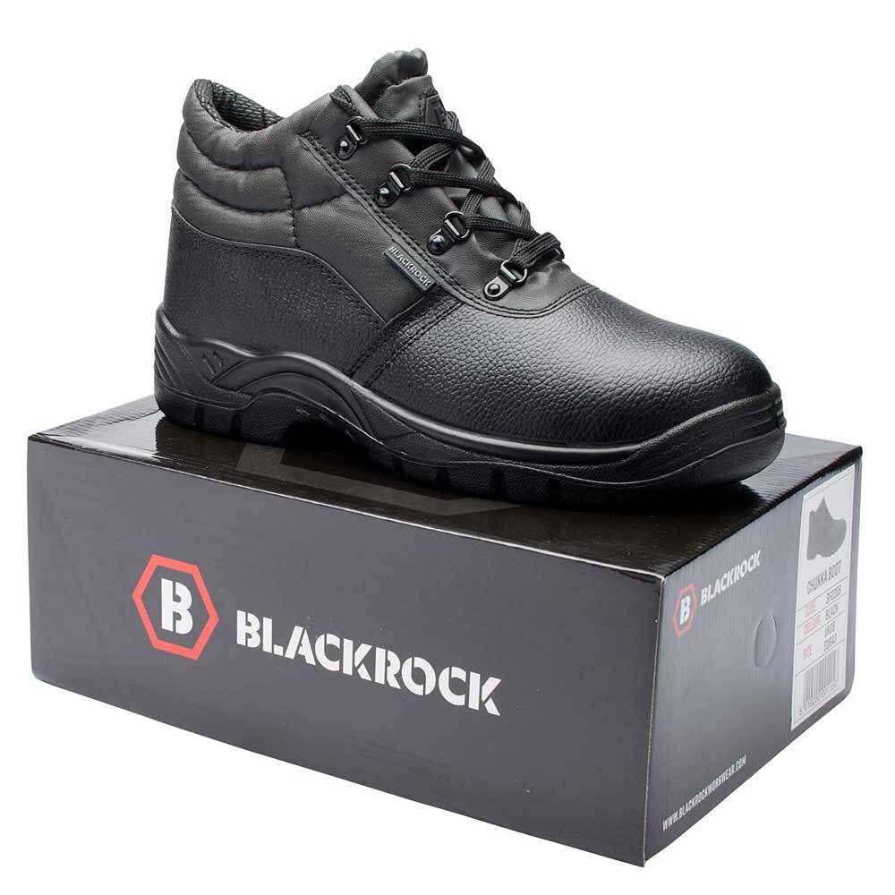 Chukka Safety Work Boots Mens Womens Steel Toe Caps Midsole Black SF02 Size 313 eBay