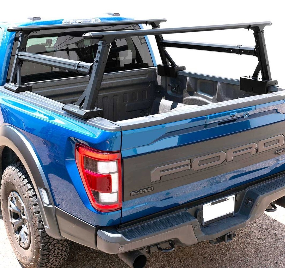 Universal Heavy Duty Adjustable Ladder Rack Kit For 6-8ft Truck Bed RAM ...