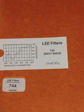 Lee Filters L744 Dirty White Lighting Gel Sheet 21" x 24"