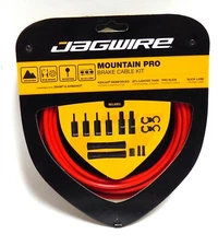 Jagwire Pro Brake Cable Kit Mountain SRAM/Shimano, Red 