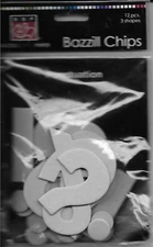 BAZZILL Basics Paper Chips Chipboard Punctuation & ? ! Craft Embellishments 