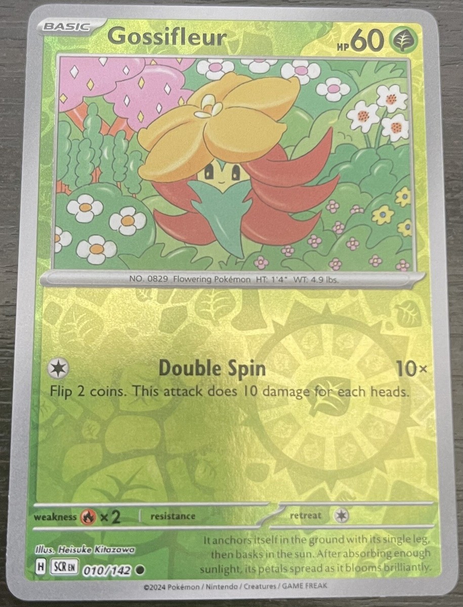gossifleur pokemon card holographic 015/203 Reverse Holo TCG [Colorless] Call for Family Search your deck for up to 3 Basic Pokemon and put them onto your Bench Gossifleur [Reverse Holo] #14 Prices