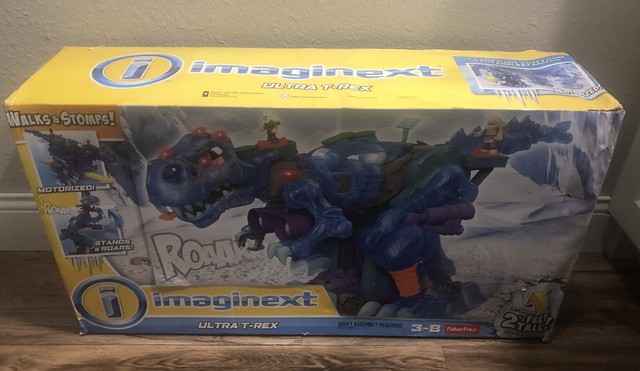 imaginext t rex ice