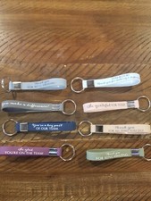 Inspirational Silicone Keychains Lot Of 8