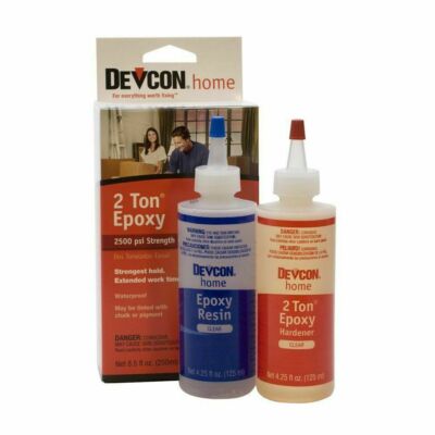 Devcon DV33345 Superstarker 2 Tonnen wasserfester Epoxidkleber 8,5 flüssige Unzen 250 ml - UK