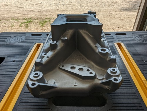 Rare Holley Dominator Intake Ford 289 302 5.0 Mustang HO Hipo Cougar Tbird F150 - Foto 6 di 10