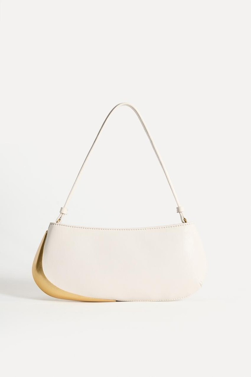 にこ¨̮⃝ item shoulder bag（ivory） Zara Beaded Shoulder Bag | Pickle