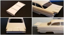 Resin Rear Spoiler for '55 Chevy Bel Air Sedan AMT1/25. 