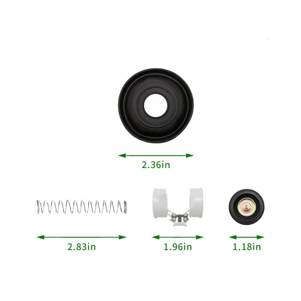 4X FOR Kawasaki Eliminator 250 EL250 88-89 carburetor repair kit diaphragm float - Image 4 of 4
