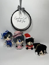 Black Butler Ciel Ballgown Excl Ciel Phantomhive Sebastian Michaelis Xmas Plush