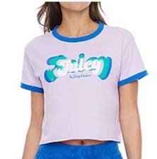 Juicy Couture Cropped T Shirt Women s Size 1X NWT