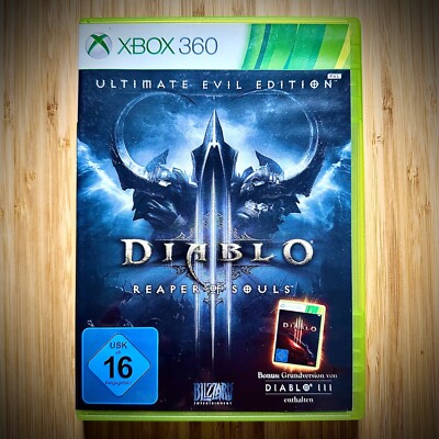 Diablo III 3 Reaper of Souls Ultimate Evil Edition ( Microsoft Xbox 360 ) B11