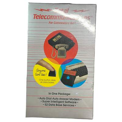 Total Communication Modem Model 6003 A - Commodore 64/128