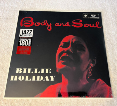 BILLIE HOLIDAY: ''Body And Soul'':NEW 180g LP REMASTERED:ORIGINAL MONO *CornerBend