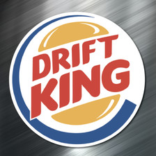 1 Drift King Car Sticker Auto Race Drift Jdm Decal Euro Tuner Boost Honda New 1 Drift King Car Sticker Auto Race Drift Jdm Decal Euro Tuner Boost Honda New