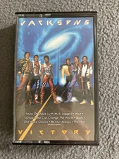 Jacksons - Victory 1984 Cassette Tape Like New NM